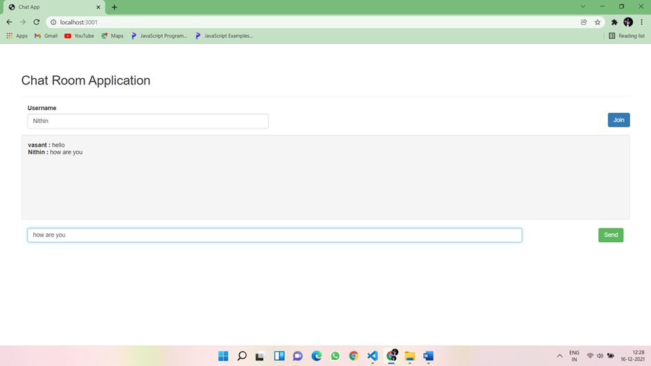 GitHub - tenkavasant/chatRoom