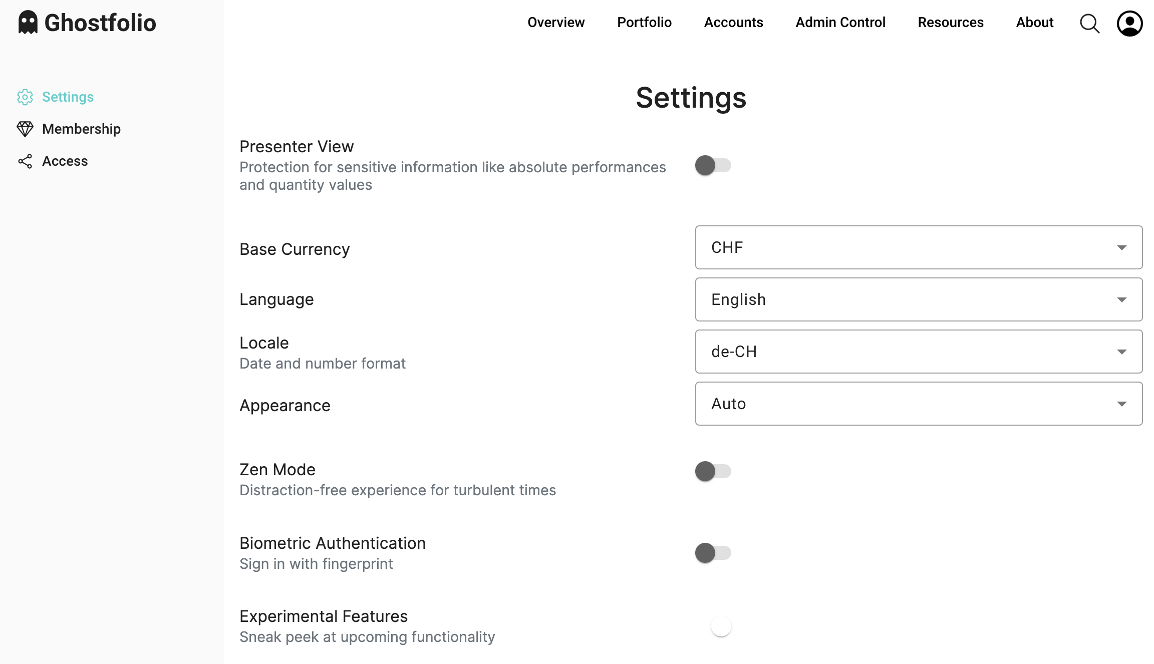 Change checkboxes to slide toggle in account settings · Issue 2482
