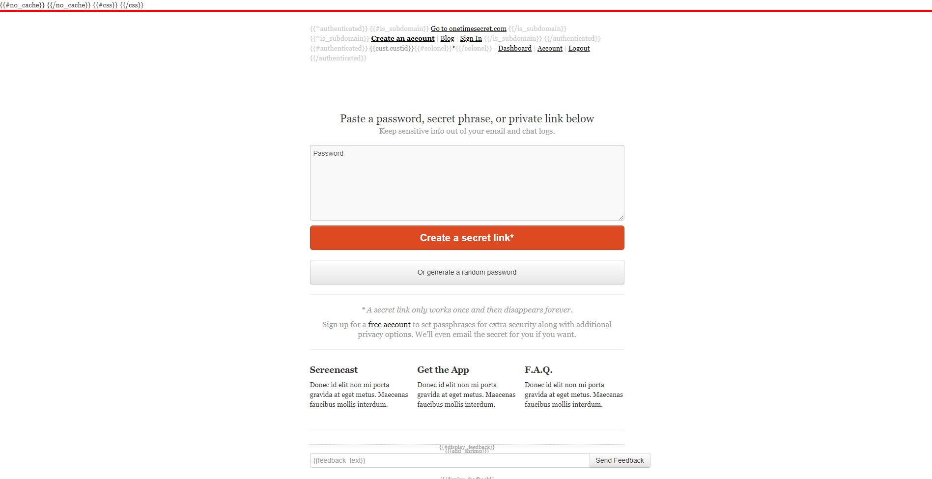CSS Errors · Issue #127 · onetimesecret/onetimesecret · GitHub