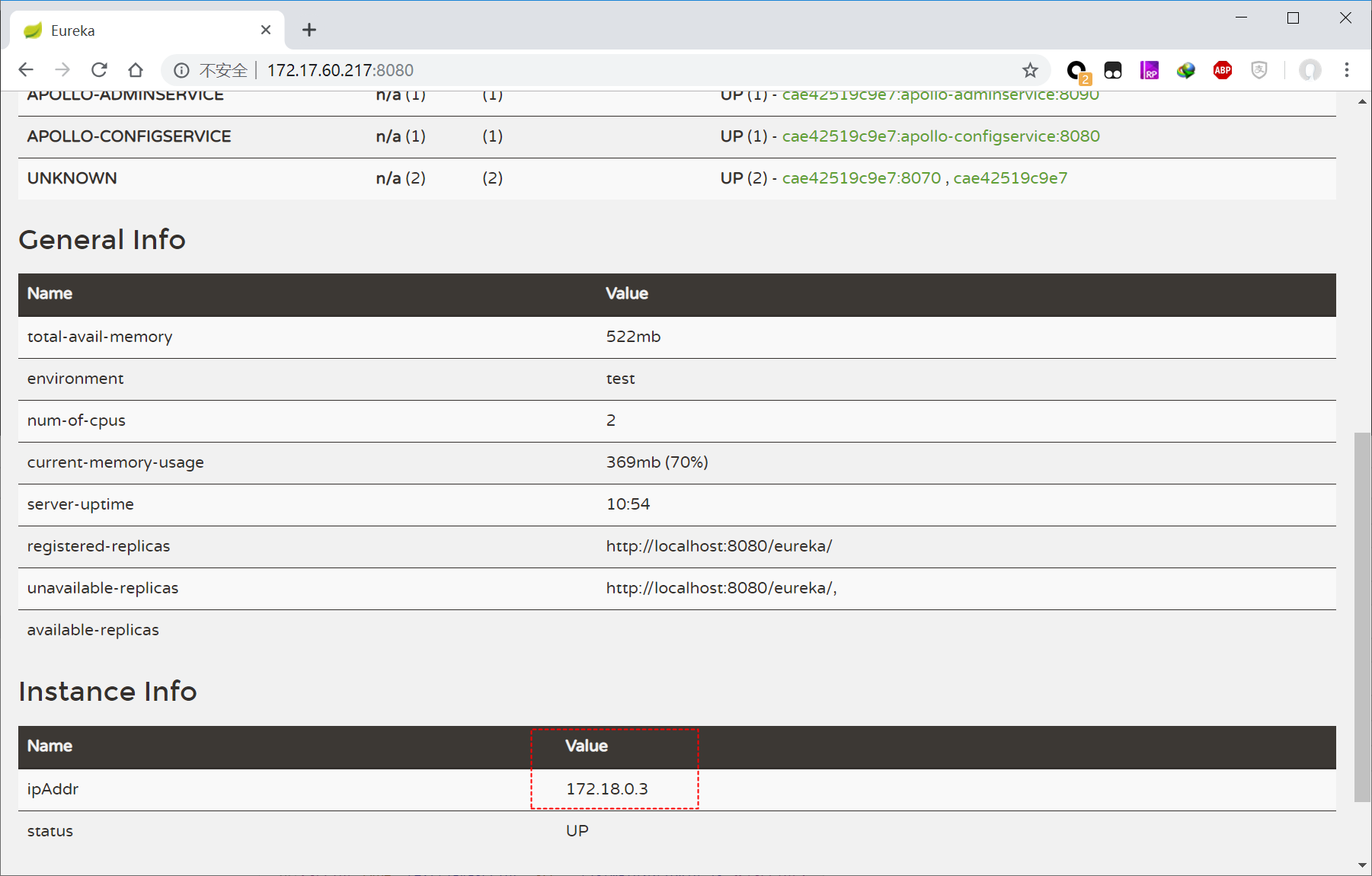 configserviceurl中ip变化导致读取不到信息 · Issue 2132 · apolloconfig/apollo