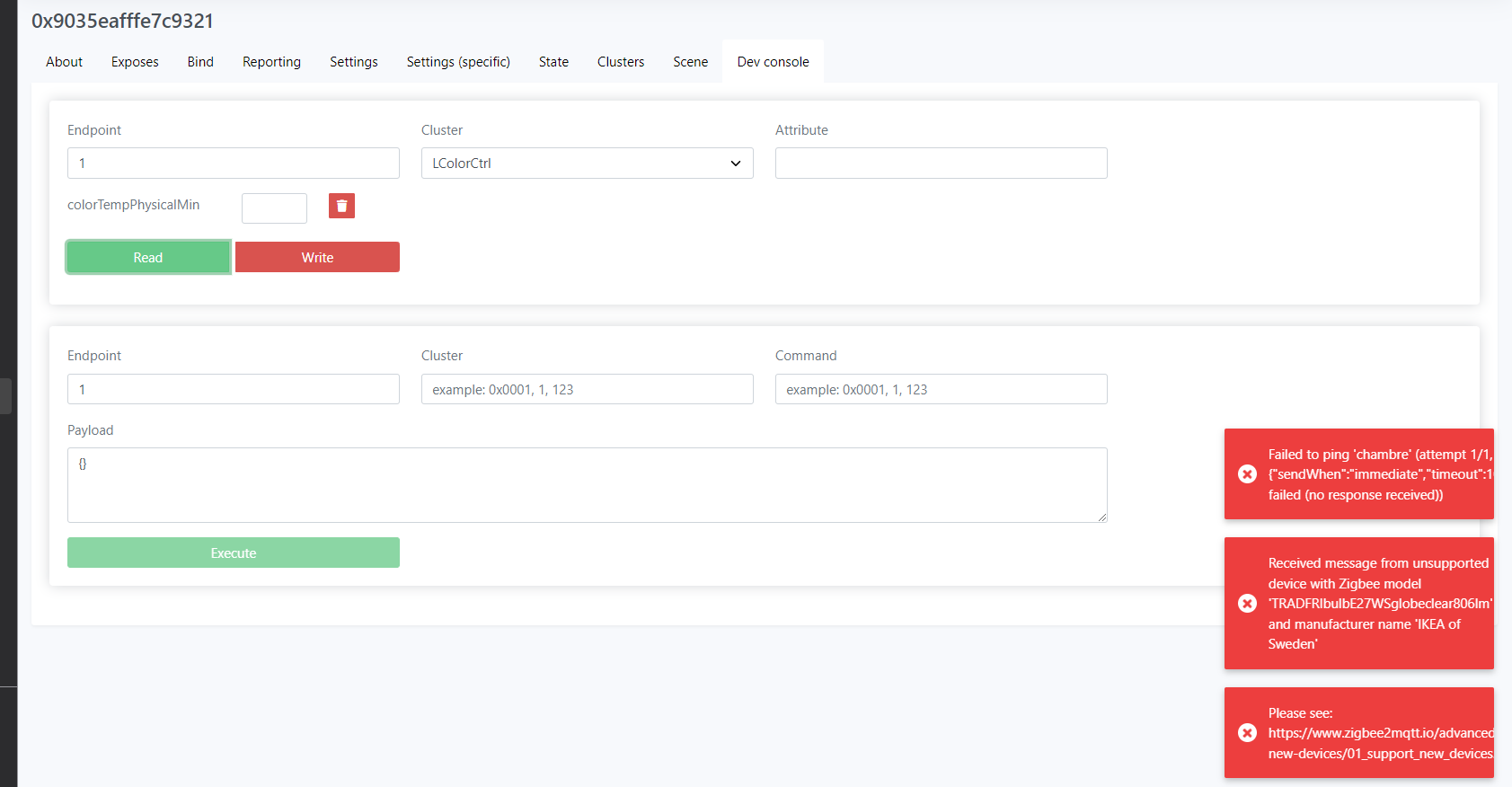 [New device support] Ikea new bulb LED E27 806 lumen · Issue 11415