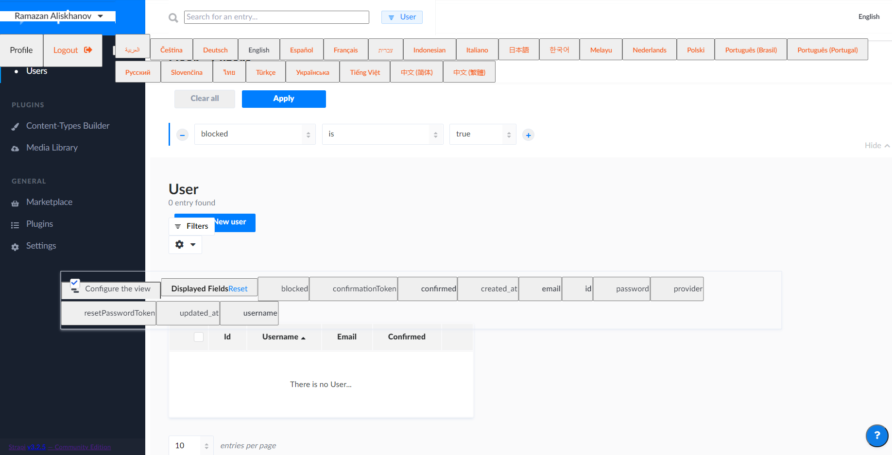 Admin panel UI crashed after installing GraphQL · Issue #10596 · strapi ...