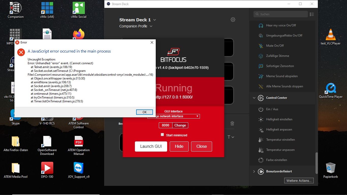 Does not seem to handle error events gracefully · Issue #3 · bitfocus ...