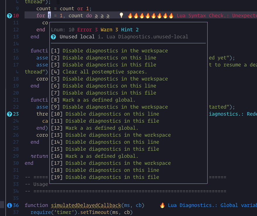 feature request: diagnostic jump show more informations · Issue #930 ...