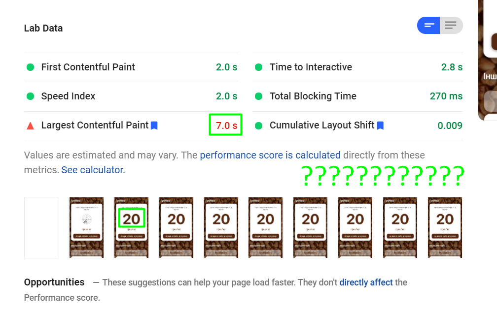Bug with defining LCP · Issue #12429 · GoogleChrome/lighthouse · GitHub