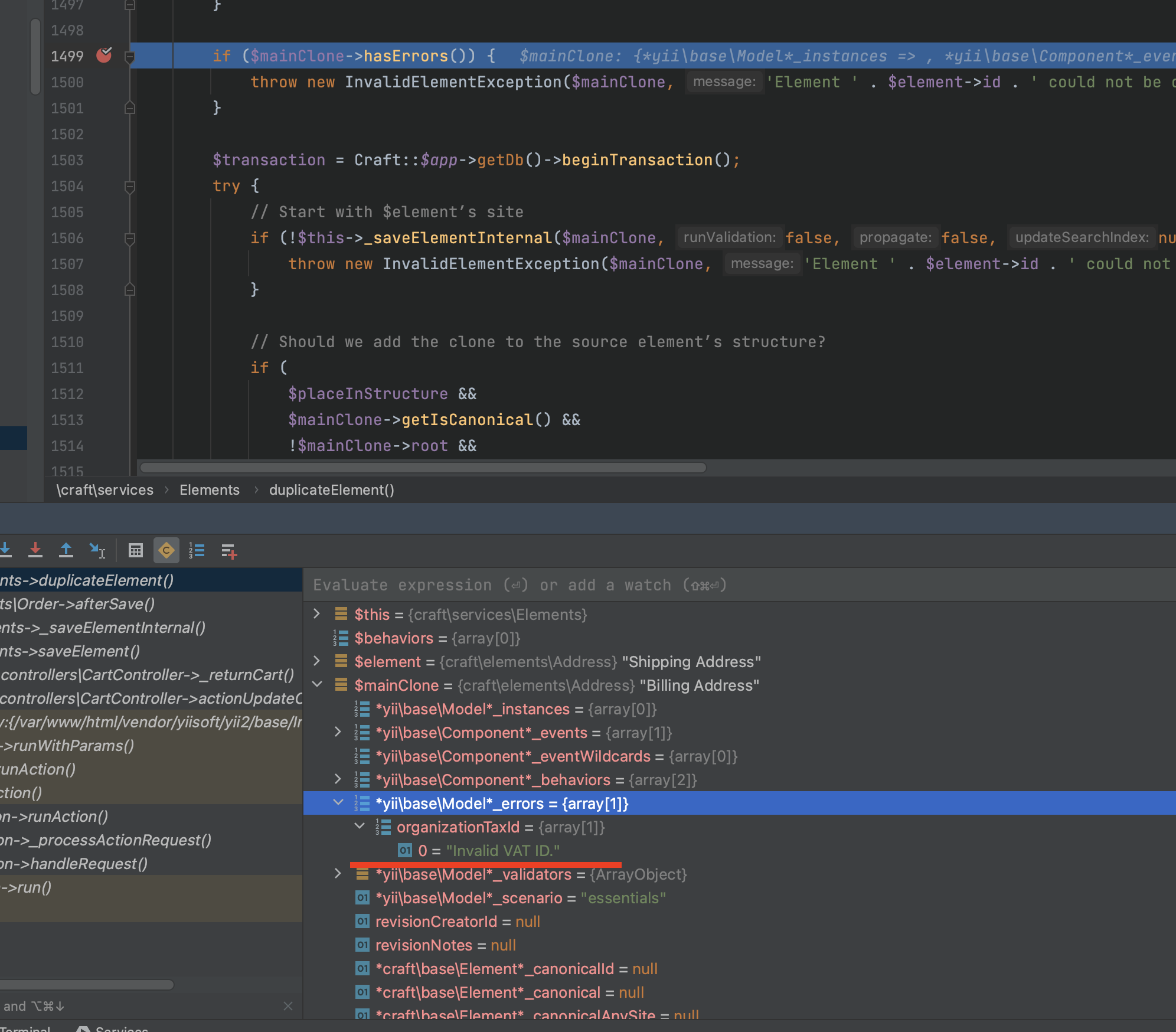 [4.2.3] validateBusinessTaxIdAsVatId is throwing an error instead of