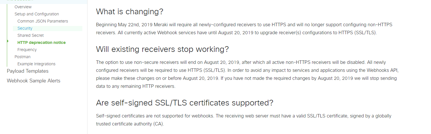 Need clarification: Webhooks > HTTP deprecation notice · Issue #15 ...