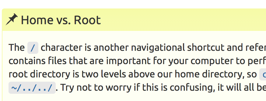 Nav Files and Dir: reference to root dir with no prior definition ...