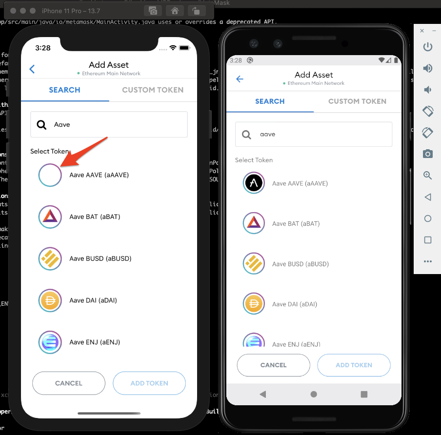 SVGs not showing token images · Issue #2236 · MetaMask/metamask-mobile