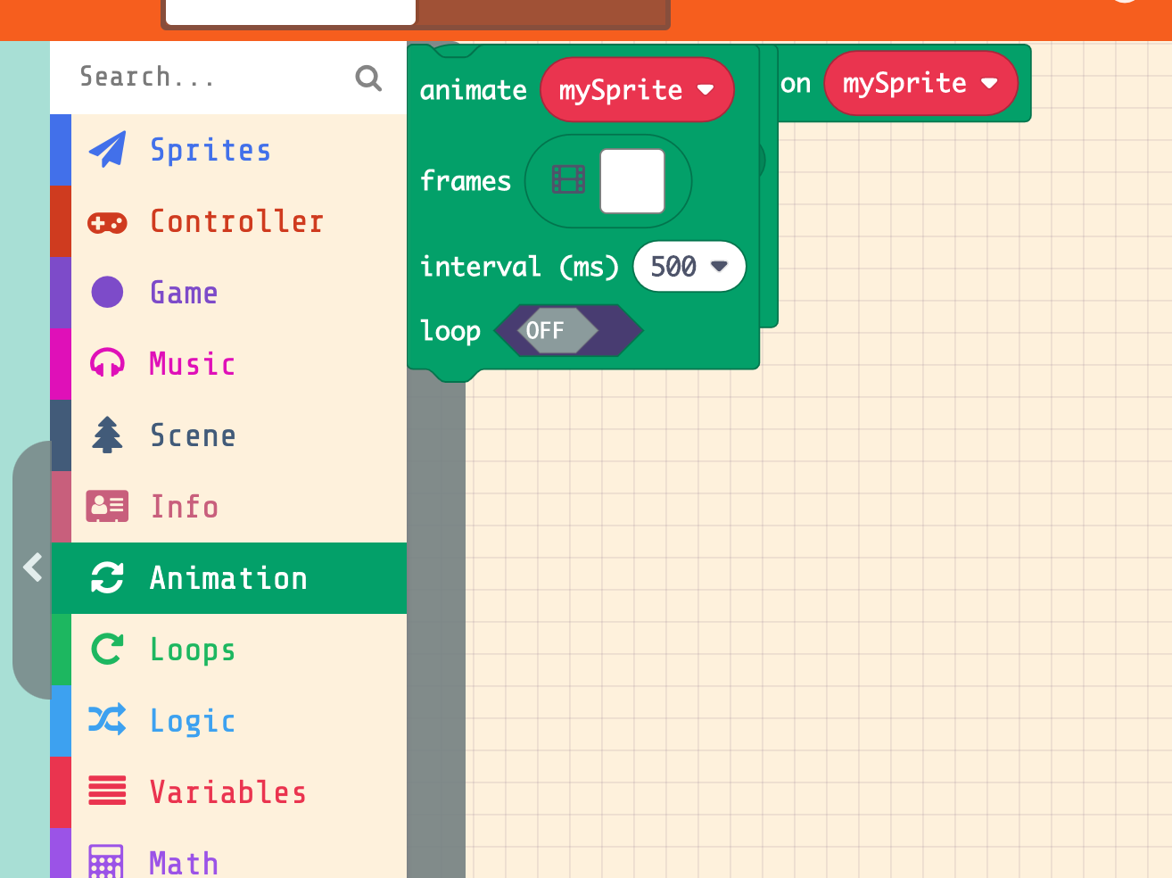 animation toolbox broken in beta · Issue #1813 · microsoft/pxt-arcade ...