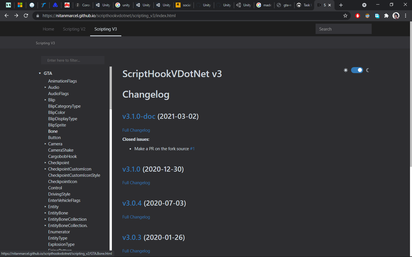 some/most v3 classes are directing to v2 classes which are updated and ...