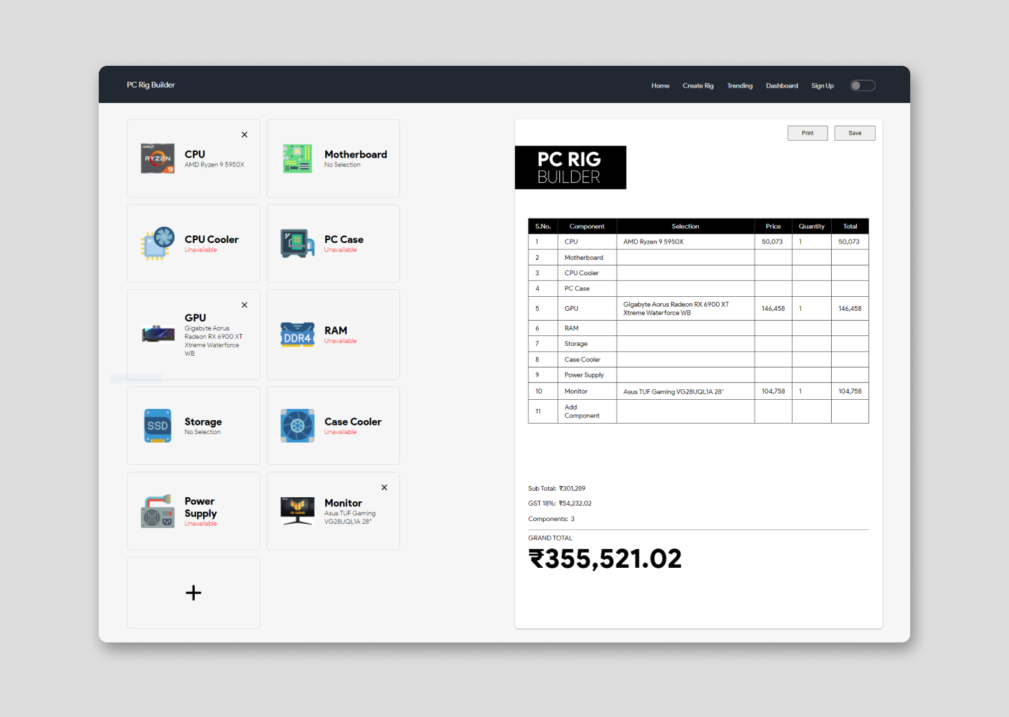 GitHub - rahulshah456/pc-builder-frontend: PC Builder to choose the ...