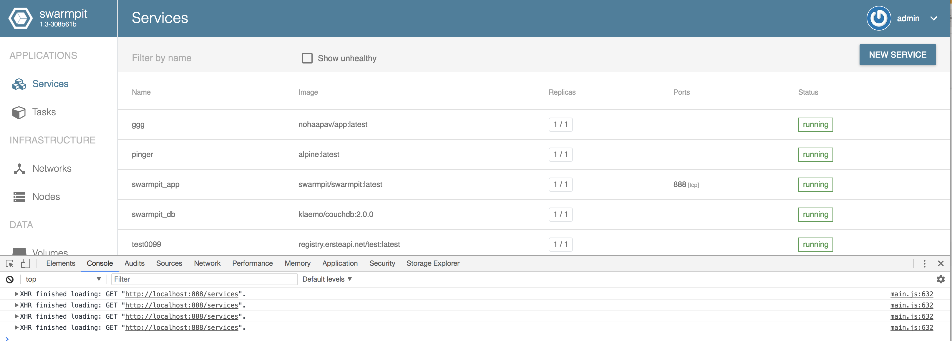 Ups something goes wrong · Issue #170 · swarmpit/swarmpit · GitHub