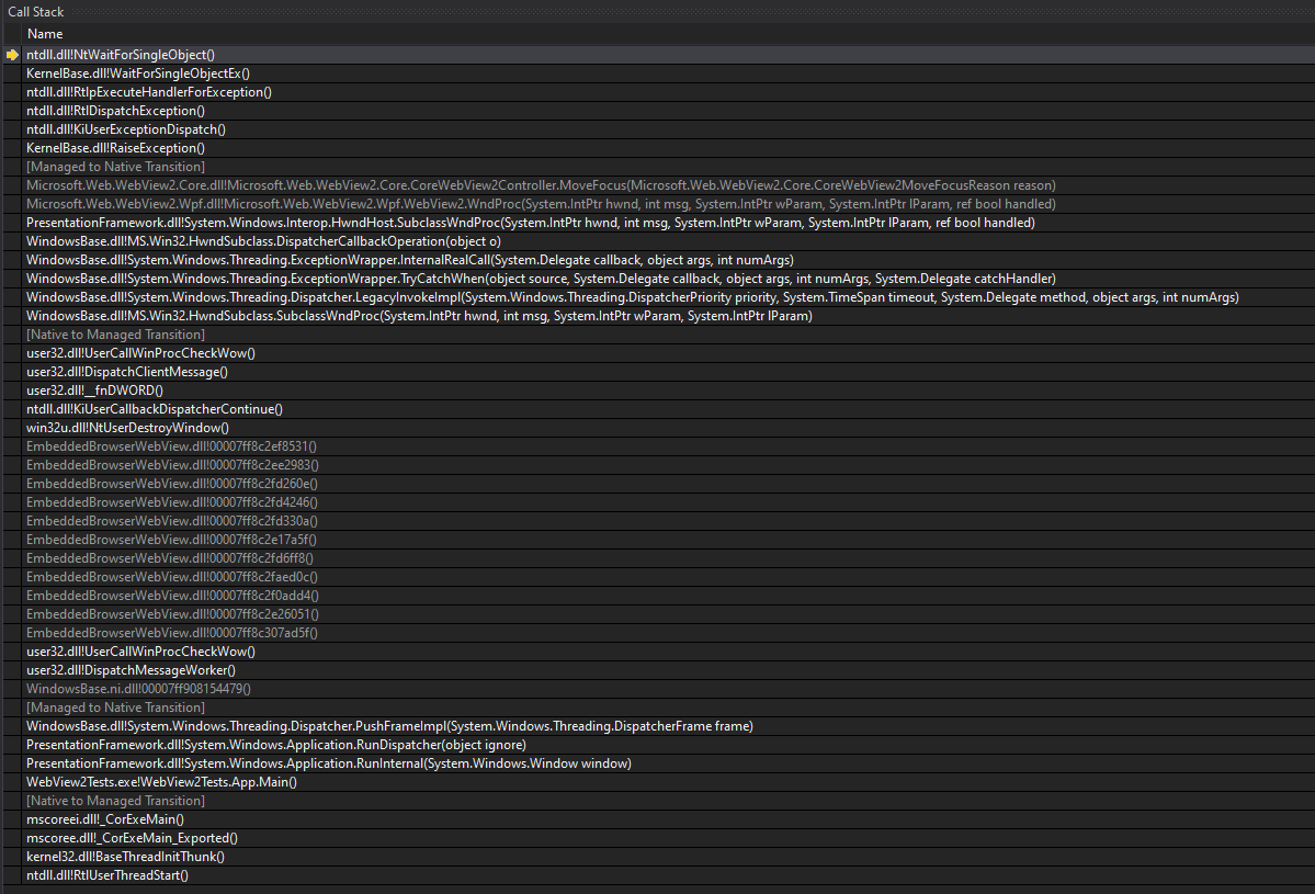 Right-clicking a link crashes WebView2 on 90.0.818.42 runtime · Issue ...