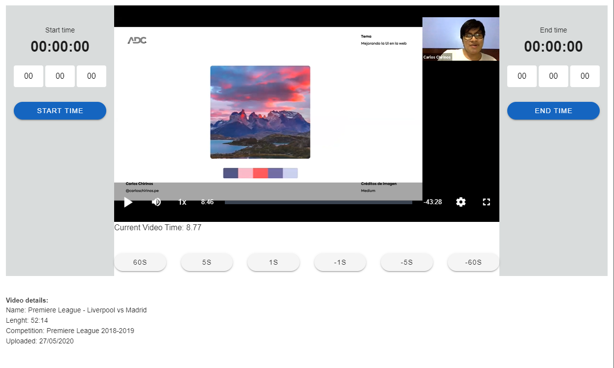 Add new seekbar with currenttime and remainingtime · Issue 6736 · videojs/video.js · GitHub