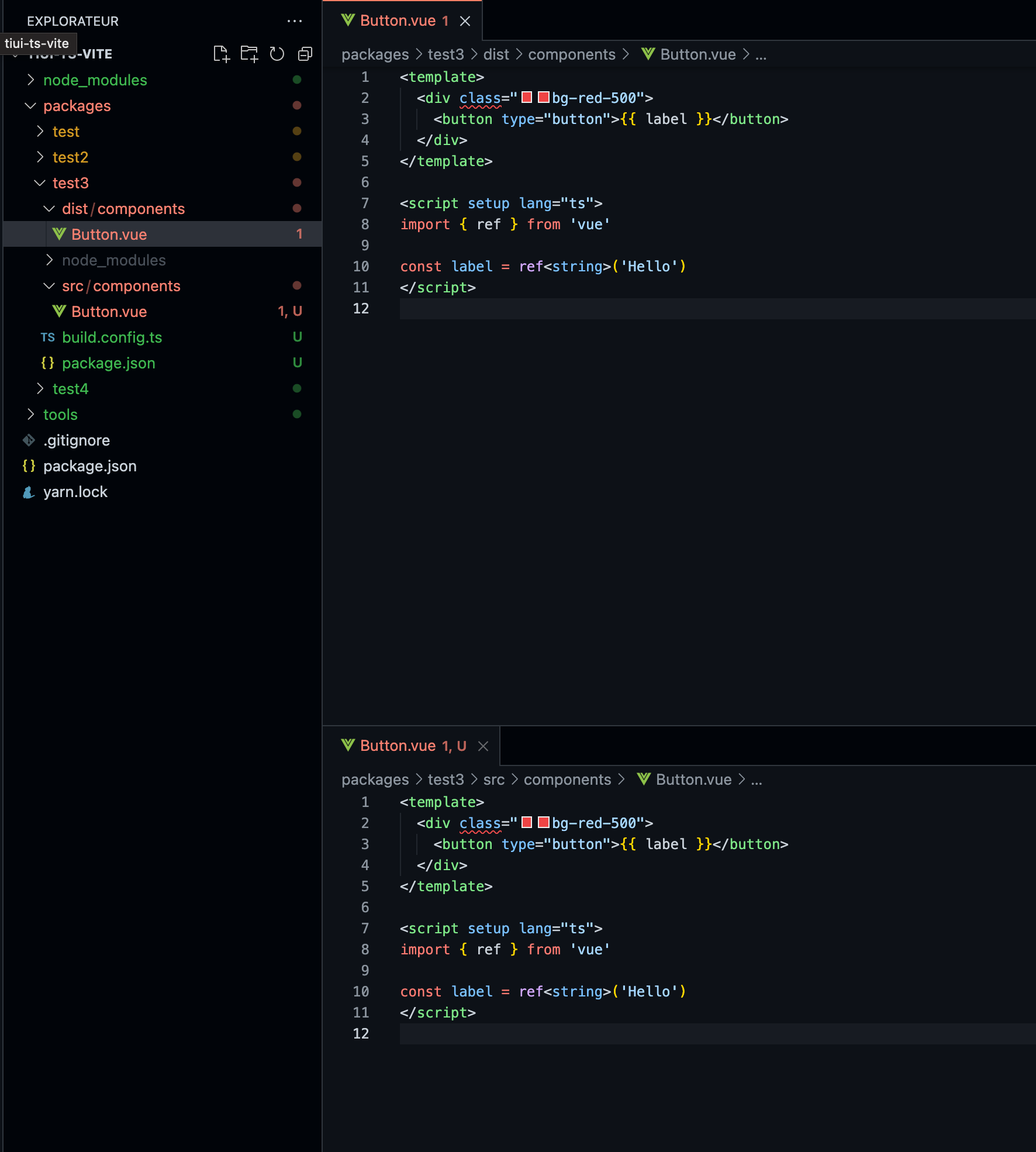Transpilation of vue components with script setup · Issue #24 · unjs ...