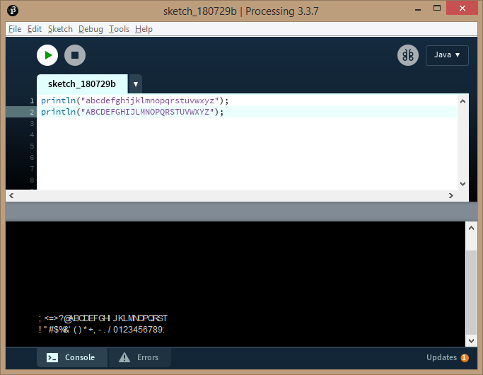Pde Console Rendering Issue Issue 5597 Processing Processing Github