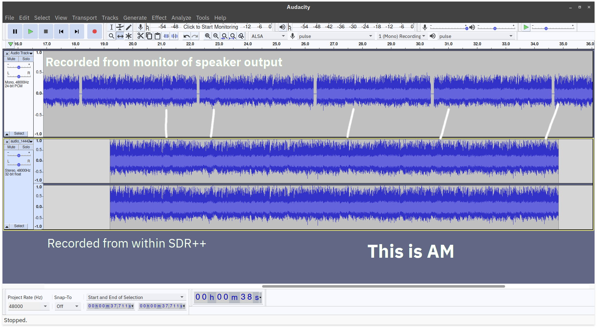 Audio skipping but recording is fine · Issue 131 · AlexandreRouma