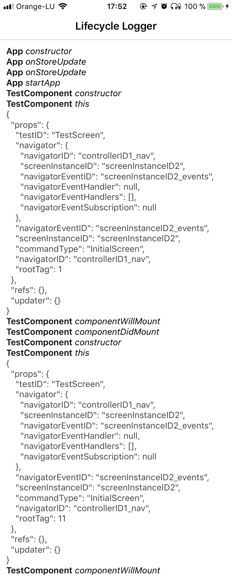 Root component lifecycle issues when NOT debugging remotely · Issue