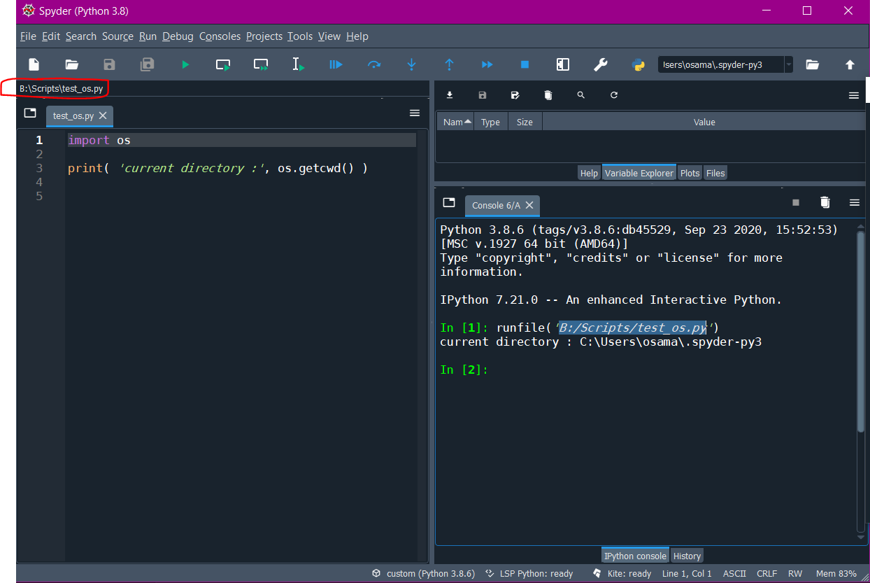 current directory mismatch in Spyder 5.0.0 · Issue #15167 · spyder-ide ...