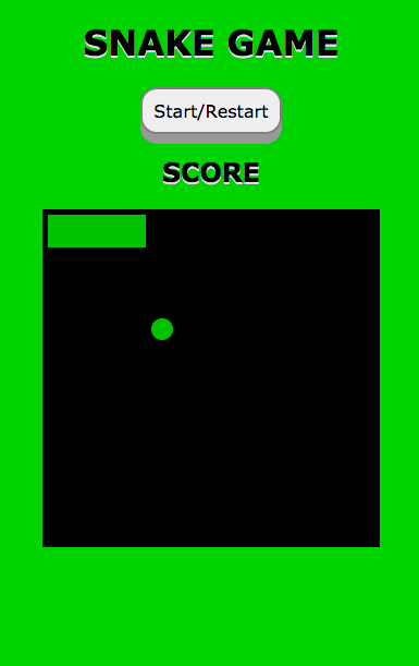 GitHub - Quena/Snake-game: A snake game built with vanilla Javascript