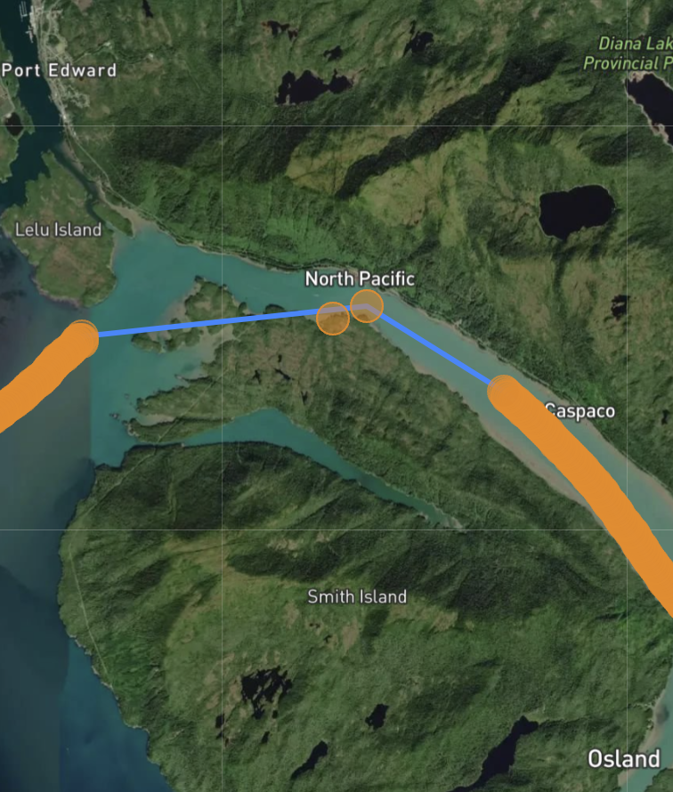 location update problem when gliding with constant speed on very calm