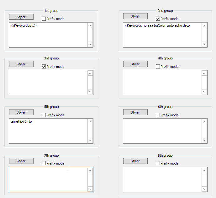 UDL - Add explicit options for