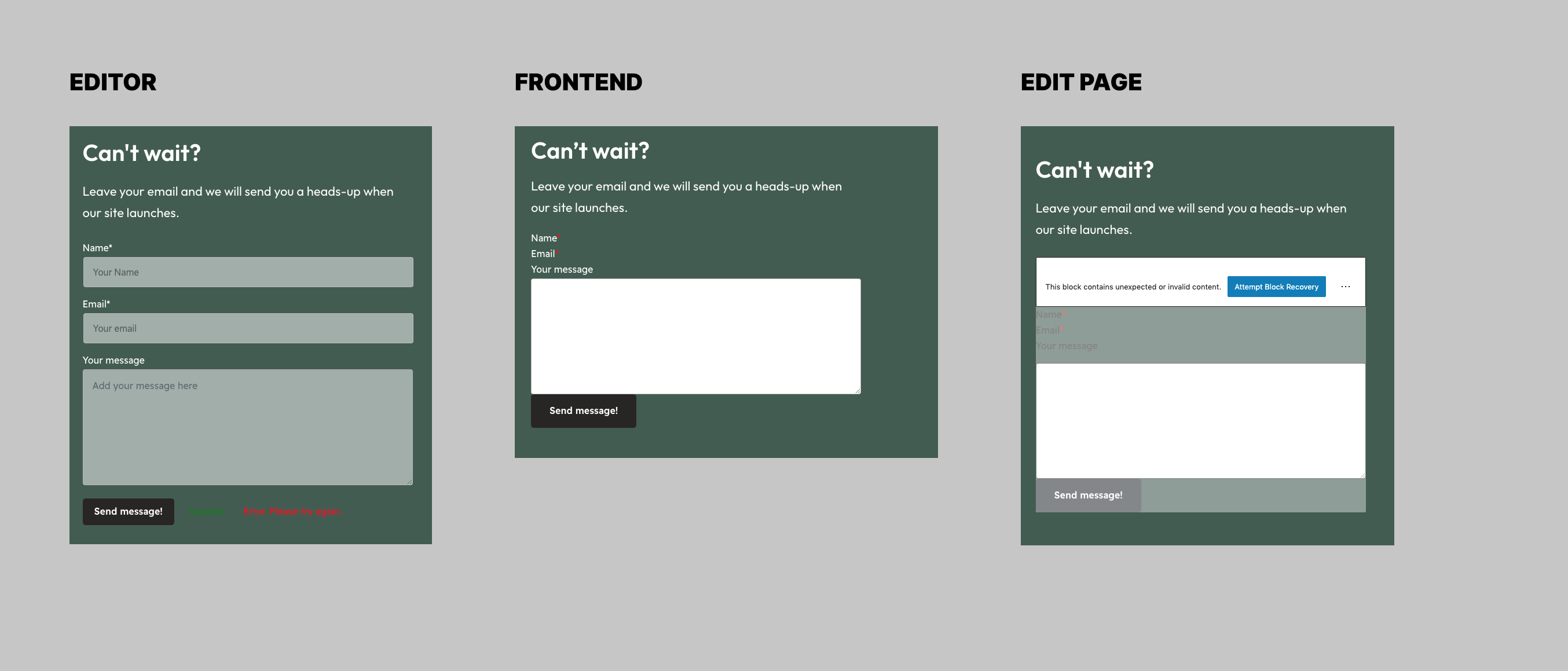 Otter Blocks display issues in demosites network · Issue #1085 ...