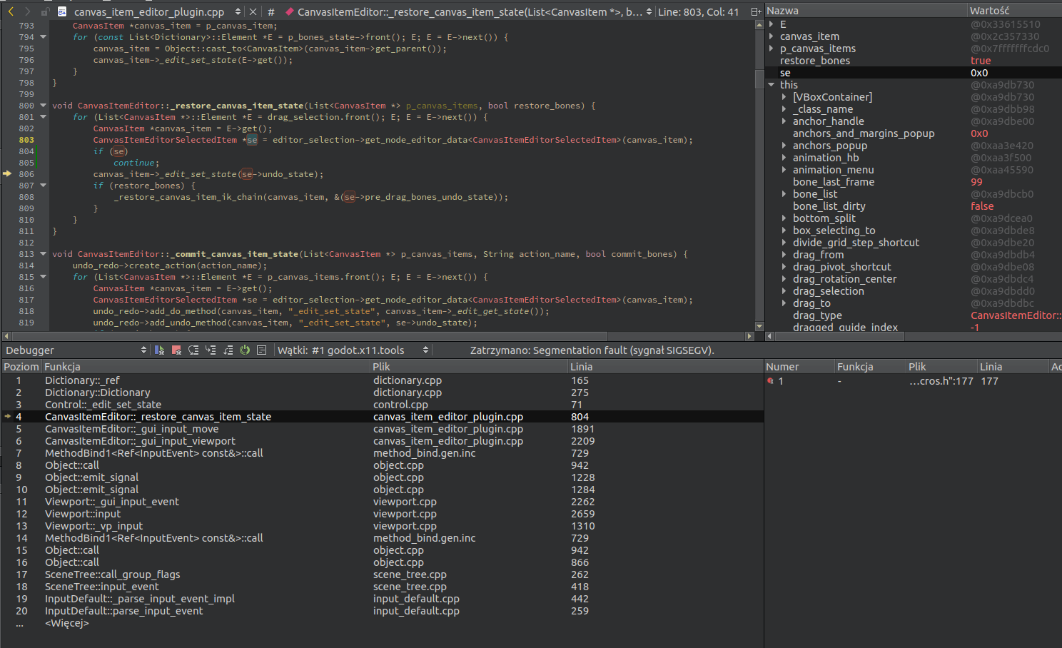 Editor crash when changing nodes in scene panel · Issue #25584 ...