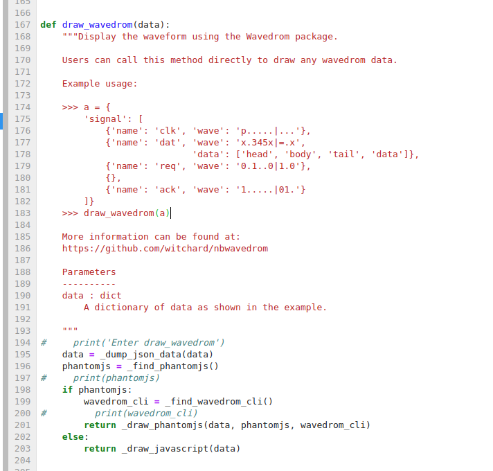 Junk Error When using the phantomjs function to draw waveform · Issue ...