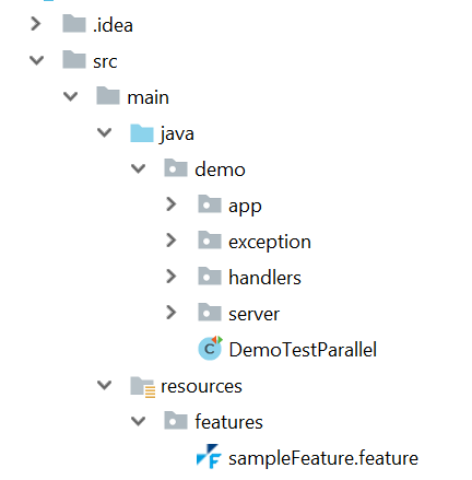 Feature file are not recognized when running inside an JAR · Issue #476 ...