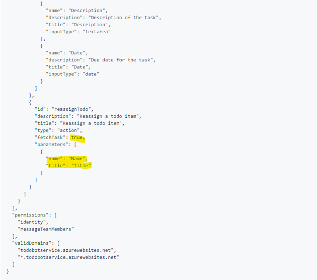 Complete app manifest sample needs correction · Issue #4378 ...