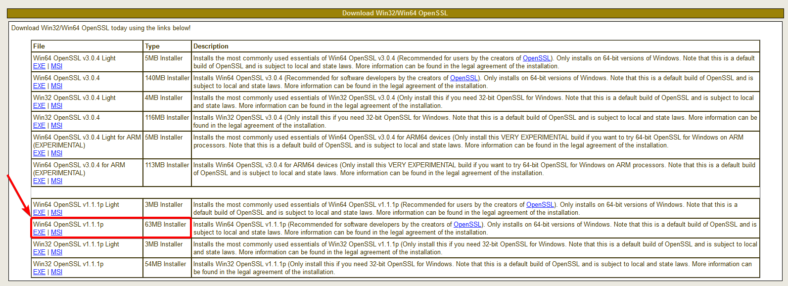 Screenshot Slproweb layout