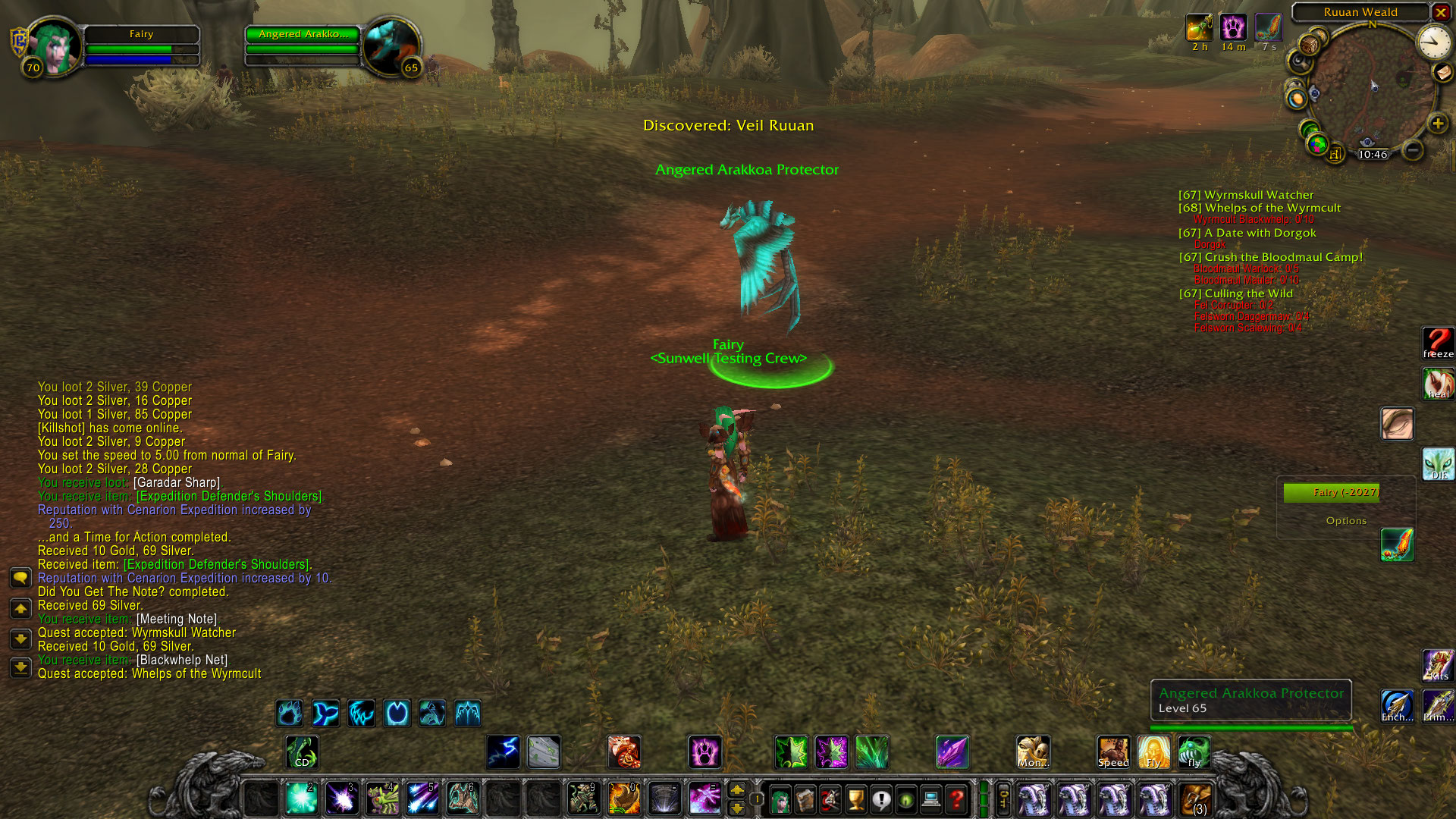 [Blade's Edge Mountains][Quests] Alliance, p.2 · Issue 58 · SunwellWoW