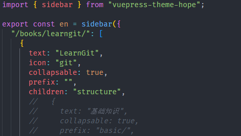 [Bug]books/learngit do not have valid sidebar config · Issue #2205 ...