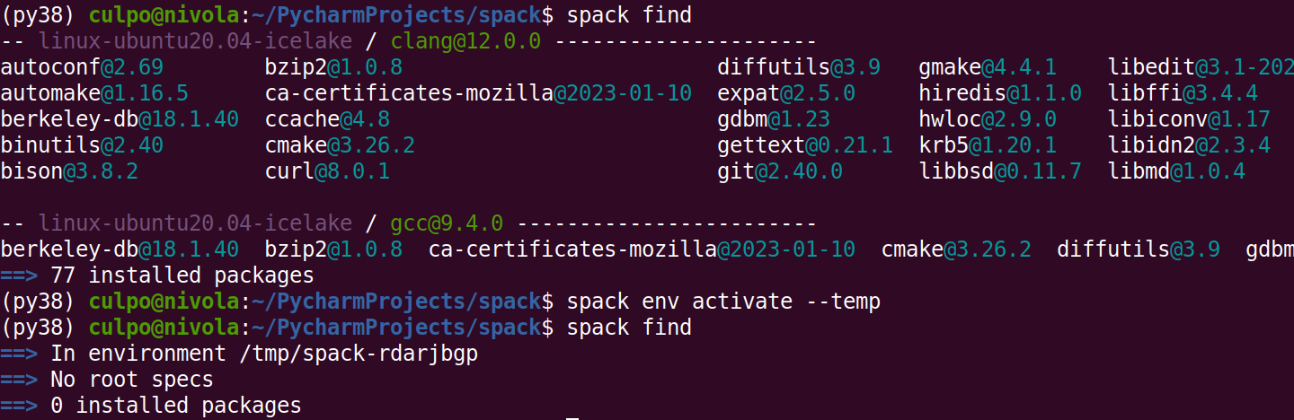 Cannot access upstream packages from inside spack environment · Issue ...