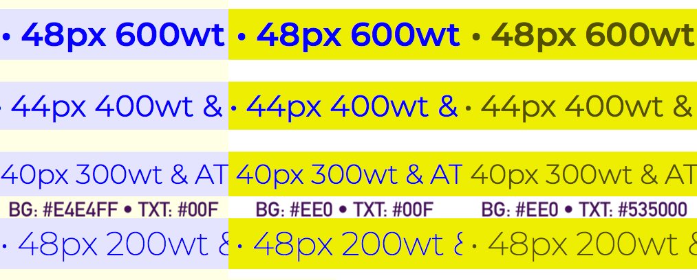 Three Equal Contrasts