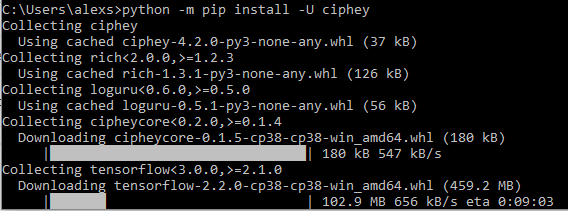 Please provide more information on how to install Ciphey · Issue #145 ...