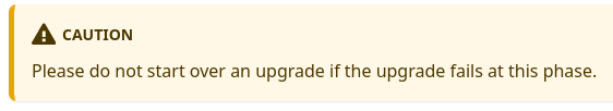 [BUG] unable to upgrade because of an previous failed upgrade · Issue ...
