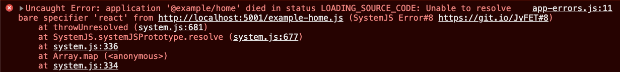 single-spa errors being swallowed · Issue #88 · single-spa/single-spa ...