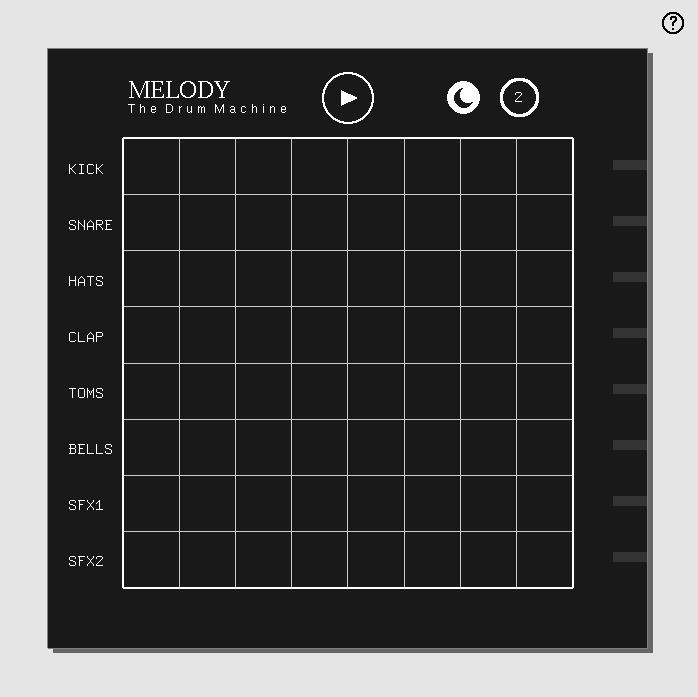 GitHub - sunrakerr/MelodyDrumMachine: A virtual drum machine made in OpenGL