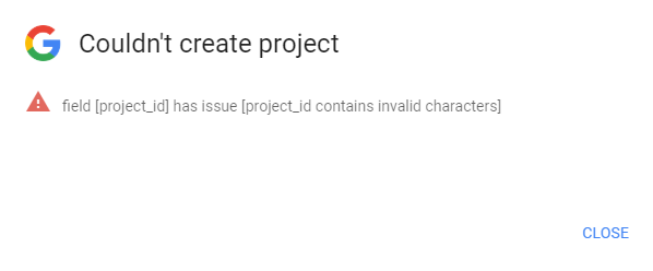 Couldn't create Project: Google Site Kite Error during OAuth · Issue ...