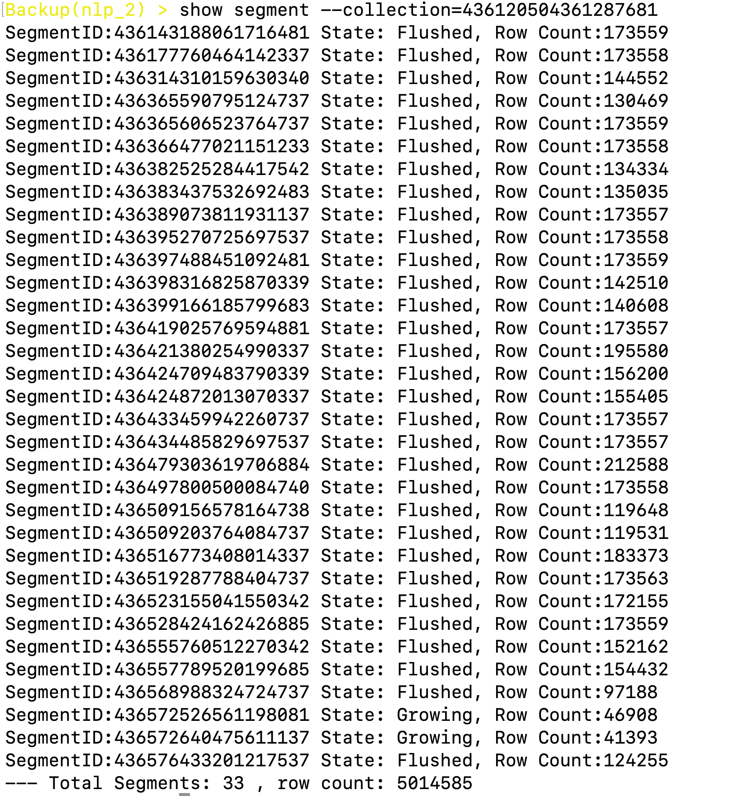 [Bug]: Load collection slowly, segment DMLPosition update failed ...