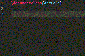 Autocompletion leaves trailing brace after environments included with ...