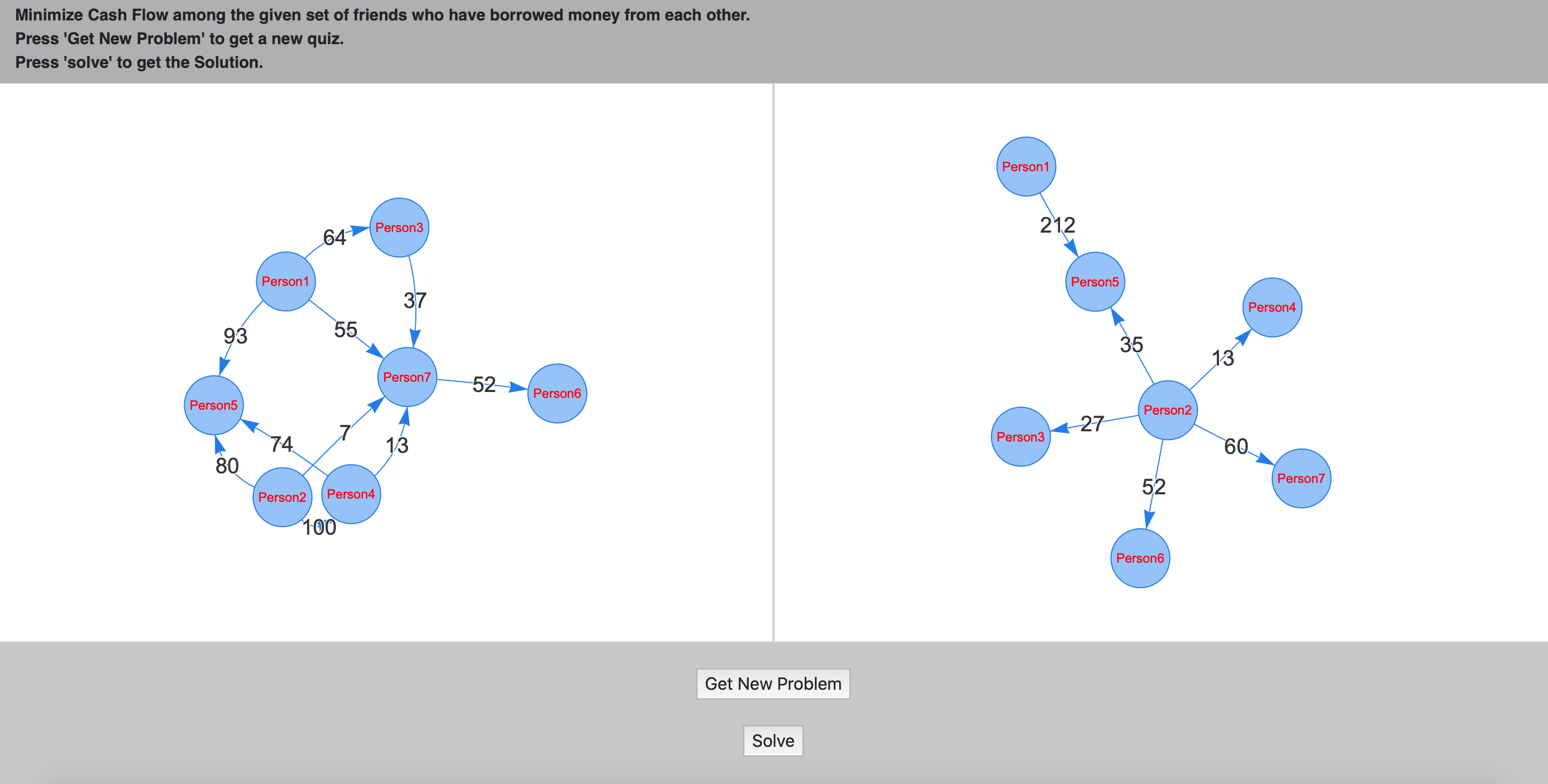GitHub - harshitmuhal/Cash-Settlement-Quiz: Webapp that generates ...
