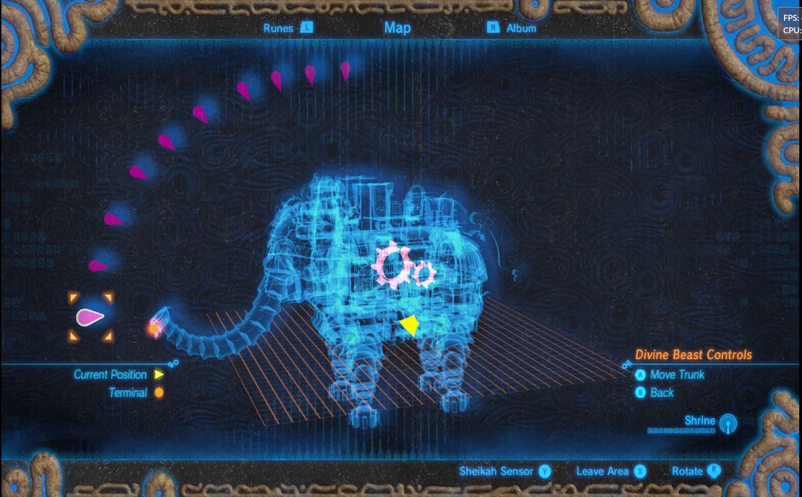 [ZELDA BOTW] graphic issue on Divine Beast Ruta map when using Nvidia ...