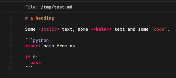 Display Markdown files in the Terminal · Issue #977 · sharkdp/bat · GitHub