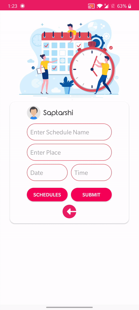 GitHub - sinhariiya/Schedule-me: Schedule Me , a simple light android ...