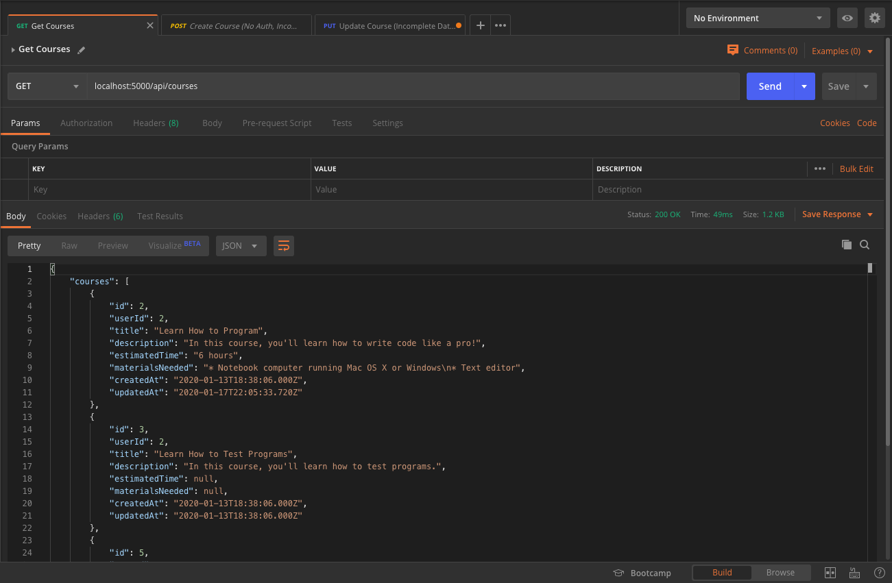 GitHub - DavidJMcGarvey/REST-API: REST API