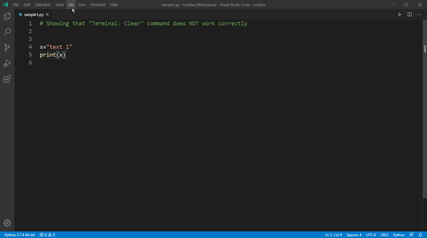Screenshot PC